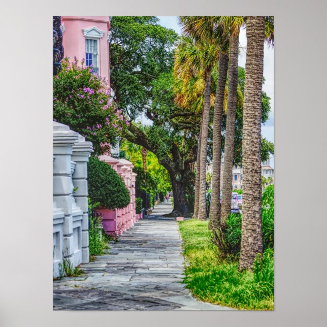 Poster Caminhe ao longo da linha do arco-íris (Frente)