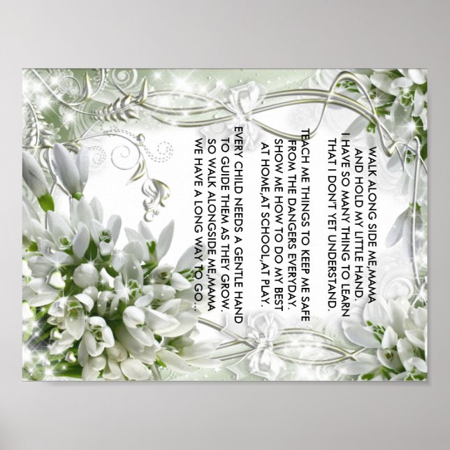 Poster Caminhe comigo Mamãe 2 (Frente)