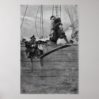 Poster "Caminhe o Plank"