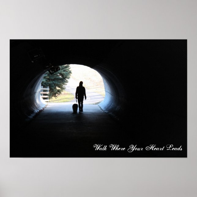 Poster Caminhe Onde Seu Coração Conduz (Frente)