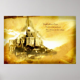 Pôster Caminhe Sobre Zion