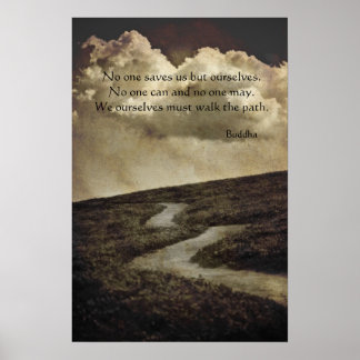 Pôster Caminho Buda
