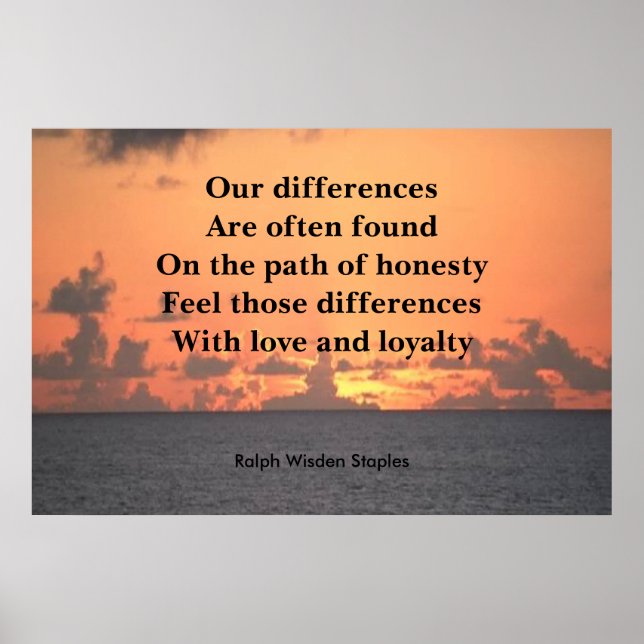 Pôster Caminho da honestidade (Frente)