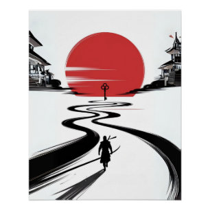 Pôster Caminho da lâmina silenciosa - Viagem de Samurai