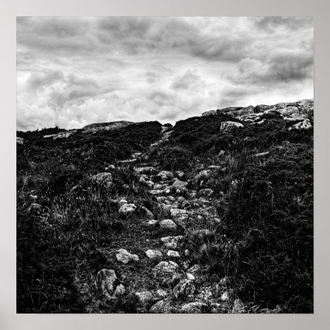 Pôster Caminho da pedra (Frente)