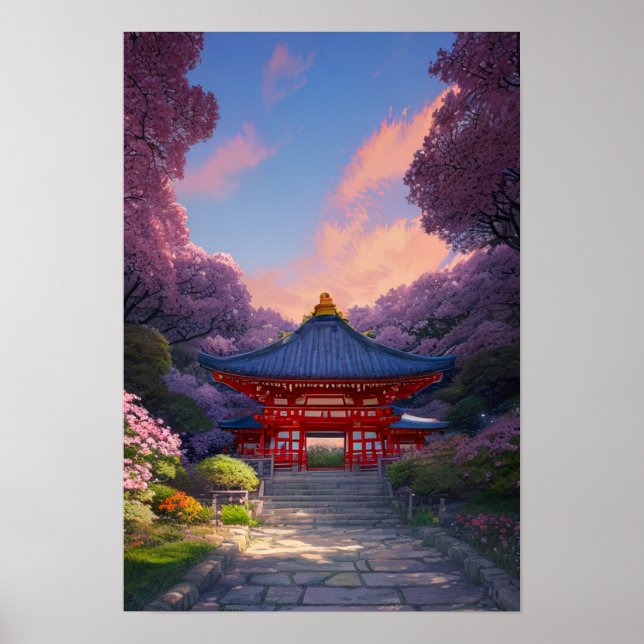 Poster Caminho da Pedra para a Serenidade (Frente)