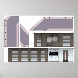 Poster Caminho de embarque perdido