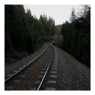 Pôster Caminho de ferro