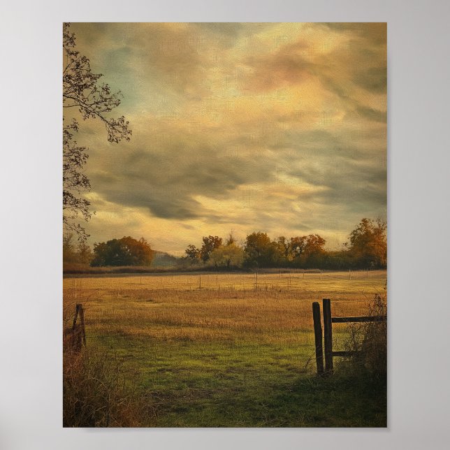 Poster Caminho de Sombra Nublada (Frente)