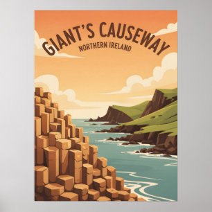 Poster Caminho do Gigante Irlanda do Norte