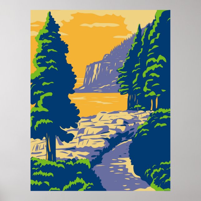 Poster Caminho do Oceano (Frente)