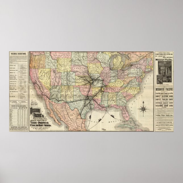 Pôster Caminho do Pacífico Missouri (Frente)