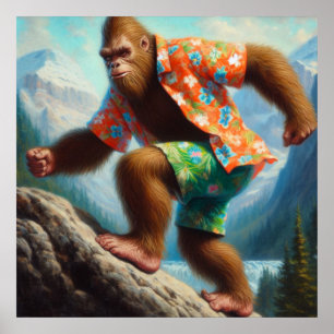 Poster Caminho do Pé Grande