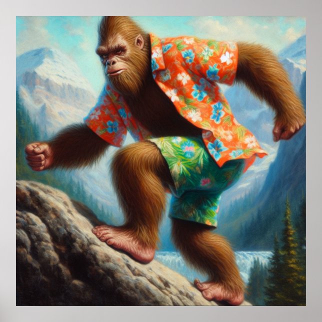 Poster Caminho do Pé Grande (Frente)