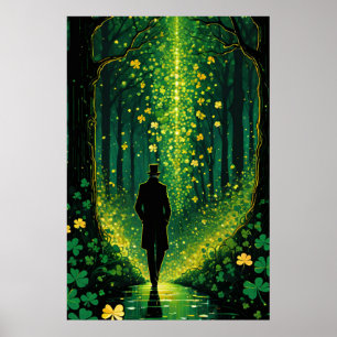 Poster Caminho do Shamrock mágico