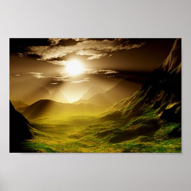 Pôster Caminho Dourado (Frente)