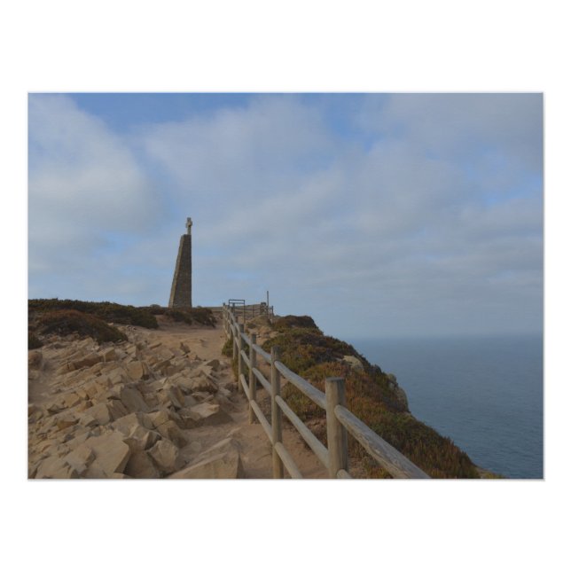 Pôster Caminho na Névoa. Cabo da Roca (Frente)