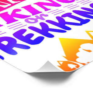 Pôster Caminho ou Trekking