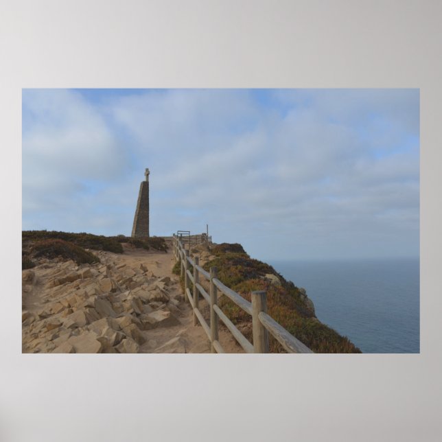 Poster Caminho para a Névoa. Cabo da Roca (Frente)