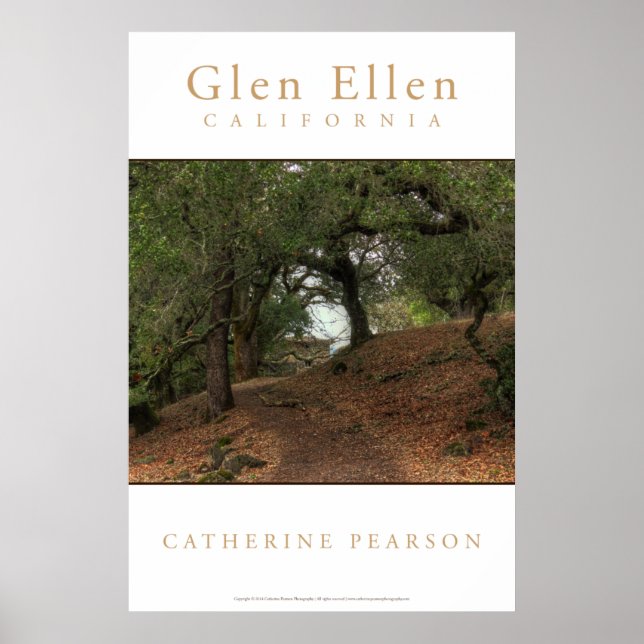 Pôster "Caminho para o celeiro" (Frente)