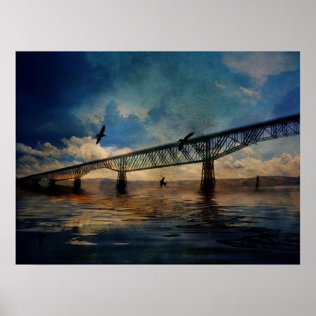 Poster Caminho pelo Hudson (Frente)