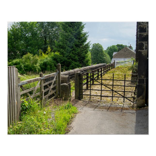 Pôster Caminho Rústico, Mytholmroyd (Frente)