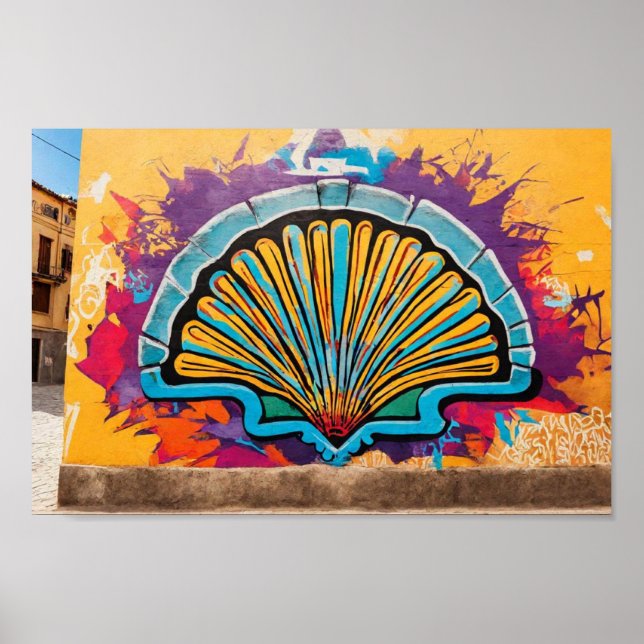 Poster Camino de Santiago (Frente)