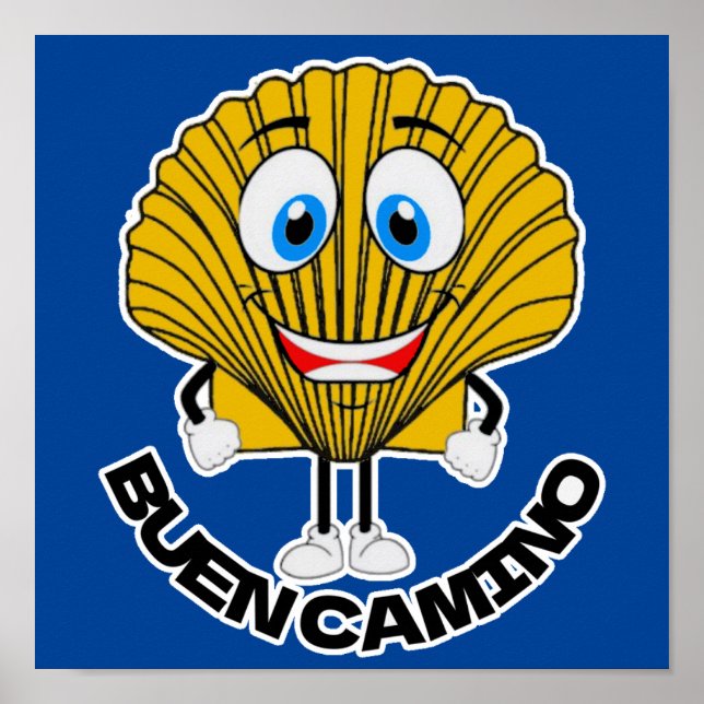 Poster Camino de Santiago (Frente)