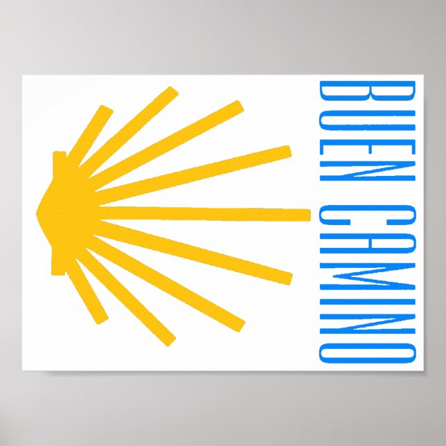 Poster Camino de Santiago (Frente)