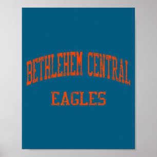 Poster Camisa Bethlehem Central High School Hs
