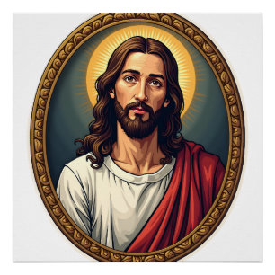 Pôster Camisa com selo da palma de Jesus com gravação vin