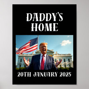 Poster Camisa Daddy's Home Trump, Camisas Trump, 