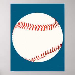 Poster Camisa de Beisebol