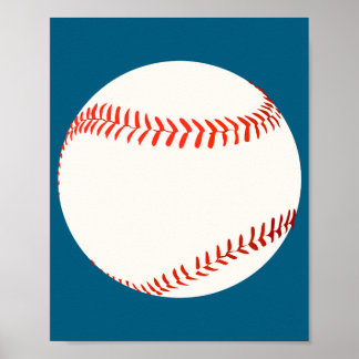 Poster Camisa de Beisebol