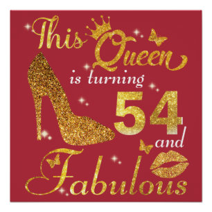 Pôster Camisa de Bling de Aniversário Aniversário de 80