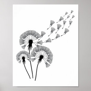 Poster Camisa De Camisa Dandelion Para O Jogador De Badmi