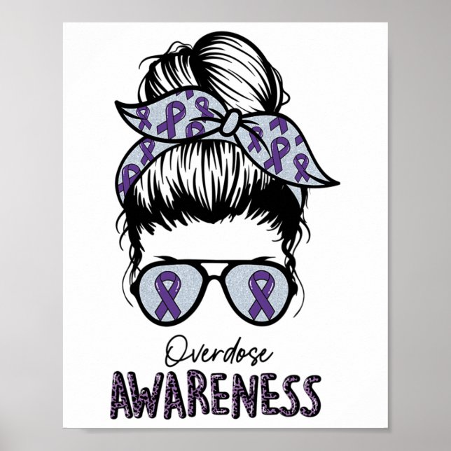 Poster Camisa de Conscientização sobre Overdose Faixa Rox (Frente)