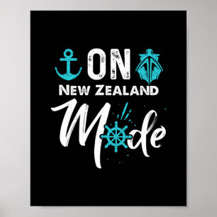Poster Camisa de Cruzeiro no Modo Nova Zelândia Camisas d