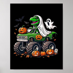 Poster Camisa de Halloween Laranja para Meninos Bebês Fan