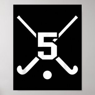 Poster Camisa de Hockey de Campo do Ensino Médio Feminino