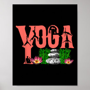 Poster Camisa de Ioga Meditação