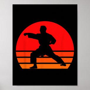 Poster Camisa de Karate Preta1
