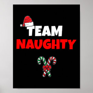 Poster Camisa de Natal de Feriado Engraçado da Equipe