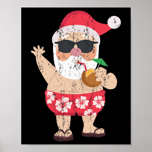 Poster Camisa de Natal em Julho (Frente)