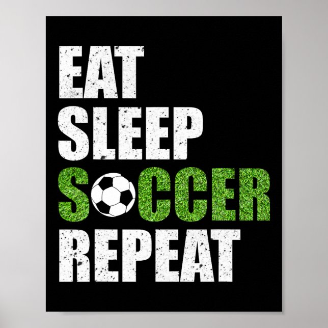 Poster Camisa de Presente para Jogador de Futebol Comida  (Frente)