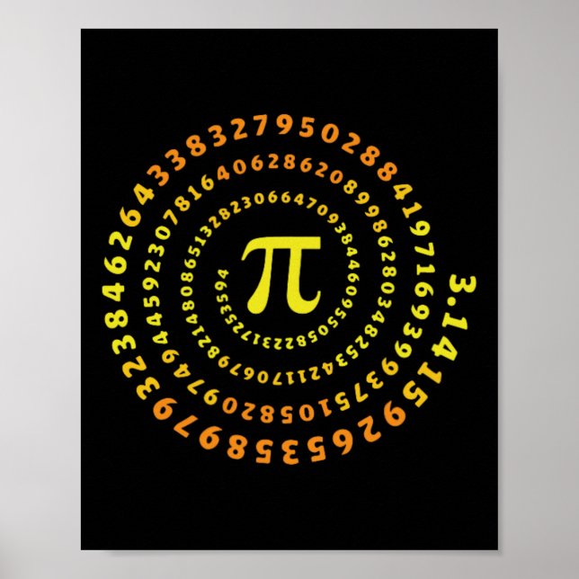 Poster Camisa de Professor de Matemática Aluno Matemático (Frente)