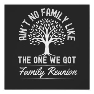 Pôster Camisa de Reunião Familiar   Camisa de Reunião   F