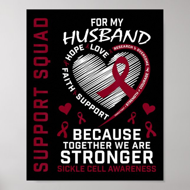 Poster Camisa de Sensibilização das Células Falsiformes C (Frente)