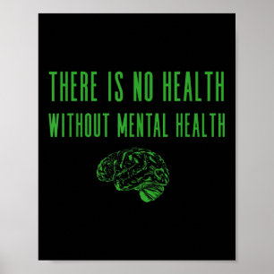 Poster Camisa De Sensibilização Para A Saúde Mental - Ext