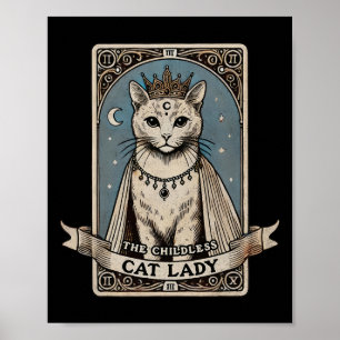 Poster Camisa De Tarte Camisa De Gato Sem Filhos Voto Kam